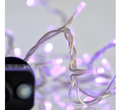 ΣΕΙΡΑ, 240 LED 3mm, 31V ΜΕΤΑΣΧΗΜΑΤΙΣΤΗ, 8 ΠΡΟΓΡΑΜΜΑΤΑ & ΜΝΗΜΗ, ΔΙΑΦΑΝΟ PVC ΚΑΛΩΔΙΟ, ΜΩΒ LED ΑΝΑ 5cm, ΠΡΟΕΚΤΑΣΗ ΠΑΡΟΧΗΣ 3m, ΙΡ44