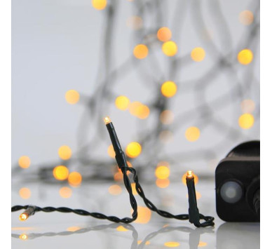 ΣΕΙΡΑ, 1500 LED 3mm, 31V ΜΕΤΑΣΧΗΜΑΤΙΣΤΗ, 8 ΠΡΟΓΡΑΜΜΑΤΑ & ΜΝΗΜΗ, ΠΡΑΣΙΝΟ PVC ΚΑΛΩΔΙΟ, ΘΕΡΜΟ ΛΕΥΚΟ LED ΑΝΑ 5cm, ΠΡΟΕΚΤΑΣΗ ΠΑΡΟΧΗΣ 3m, ΙΡ44