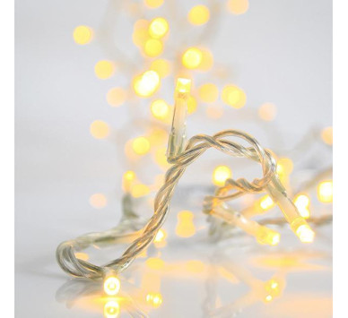 ΣΕΙΡΑ, 20 LED 5mm, ΜΠΑΤΑΡΙΑΣ 3xAA, ΧΡΟΝΟΔΙΑΚΟΠΤΗΣ, ΔΙΑΦΑΝΟ PVC ΚΑΛΩΔΙΟ, ΘΕΡΜΟ ΛΕΥΚΟ LED ΑΝΑ 10cm, ΠΡΟΕΚΤΑΣΗ ΠΑΡΟΧΗΣ 50cm, IP20