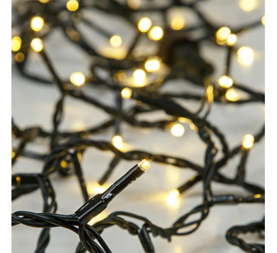 ΣΕΙΡΑ, 50 LED 5mm, ΜΠΑΤΑΡΙΑΣ 3xAA, ΧΡΟΝΟΔΙΑΚΟΠΤΗΣ, ΠΡΑΣΙΝΟ PVC ΚΑΛΩΔΙΟ, ΘΕΡΜΟ ΛΕΥΚΟ LED ΑΝΑ 10cm, ΠΡΟΕΚΤΑΣΗ ΠΑΡΟΧΗΣ 50cm, IP20
