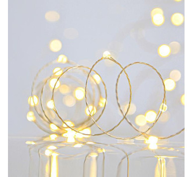 ΣΕΙΡΑ, 200 MINI LED, ΜΕΤΑΣΧΗΜΑΤΙΣΤΗ, ΣΤΑΘΕΡΟ, ΑΣΗΜΙ ΧΑΛΚΙΝΟ ΚΑΛΩΔΙΟ, ΘΕΡΜΟ ΛΕΥΚΟ LED ANA 10cm, ΠΡΟΕΚΤΑΣΗ ΠΑΡΟΧΗΣ 5m, ΙΡ44