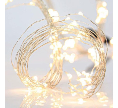 ΧΤΑΠΟΔΙ, 400 ΜΙΝΙ LED, ΜΕΤΑΣΧΗΜΑΤΙΣΤΗ, ΣΤΑΘΕΡΟ, ΑΣΗΜΙ ΧΑΛΚΙΝΟ ΚΑΛΩΔΙΟ, ΘΕΡΜΟ ΛΕΥΚΟ LED ANA 10cm, ΠΡΟΕΚΤΑΣΗ ΠΑΡΟΧΗΣ 5m, ΙΡ44