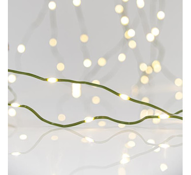 ΣΕΙΡΑ, 500 MINI LED, ΜΕΤΑΣΧΗΜΑΤΙΣΤΗ, 8 ΠΡΟΓΡΑΜΜΑΤΑ & ΜΝΗΜΗ, ΠΡΑΣΙΝΟ ΠΛΑΚΕ ΧΑΛΚΙΝΟ ΚΑΛΩΔΙΟ, DAYLIGHT LED ΑΝΑ 5cm, ΠΡΟΕΚΤΑΣΗ ΠΑΡΟΧΗΣ 5m, IP44