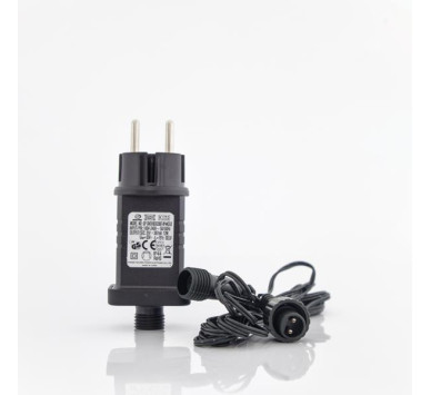 ΜΕΤΑΣΧΗΜΑΤΙΣΤΗΣ 31V/12W, ΕΩΣ 1500 LED, ΠΡΑΣΙΝΟ PVC ΚΑΛΩΔΙΟ, ΠΡΟΕΚΤΑΣΗ ΠΑΡΟΧΗΣ 3m, IP44