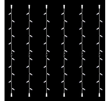 ΣΕΙΡΑ, DIY ΣΕΤ 6 ΤΜΧ, 30 LED, 2 ΕΠΕΚΤΑΣΕΙΣ, ΛΕΥΚΟ ΚΑΟΥΤΣΟΥΚ ΚΑΛΩΔΙΟ, ΛΕΥΚO LED ΑΝΑ 10cm, ΙΡ65