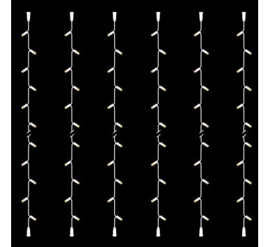 ΣΕΙΡΑ, DIY ΣΕΤ 6 ΤΜΧ, 30 LED, ΛΕΥΚΟ ΚΑΟΥΤΣΟΥΚ ΚΑΛΩΔΙΟ, 2 ΕΠΕΚΤΑΣΕΙΣ, ΘΕΡΜO ΛΕΥΚO LED ΑΝΑ 10cm, ΙΡ65