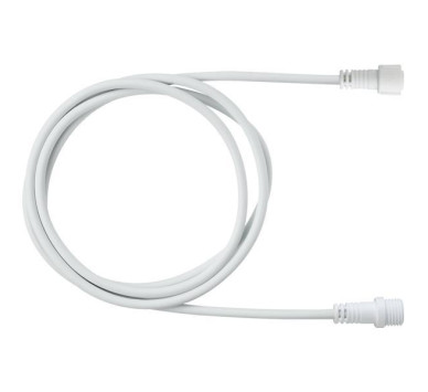 DIY, ΛΕΥΚΟ ΚΑΟΥΤΣΟΥΚ ΚΑΛΩΔΙΟ 3m ΜΕ 2 ΕΠΕΚΤΑΣΕΙΣ, IP65