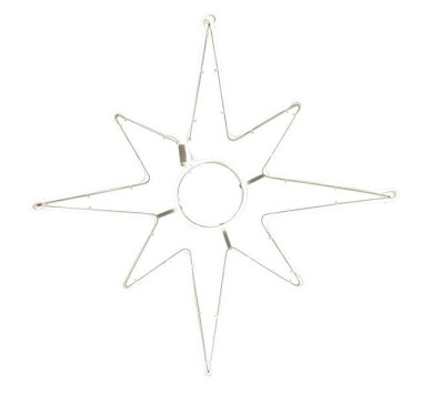 DIY, ΑΣΤΕΡΙ ΒΗΘΛΕΕΜ, ΝΕΟΝ ΦΩΤΟΣΩΛΗΝΑ 75cm, ΕΠΕΚΤΑΣΗ, ΠΡΟΕΚΤΑΣΗ ΠΑΡΟΧΗΣ 1m, IP44 (ΧΩΡΙΣ ΠΑΡΟΧΗ)