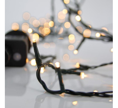 ΣΕΙΡΑ, 240 LED 3mm, 31V ΜΕΤΑΣΧΗΜΑΤΙΣΤΗ, 8 ΠΡΟΓΡΑΜΜΑΤΑ & ΜΝΗΜΗ, ΠΡΑΣΙΝΟ PVC ΚΑΛΩΔΙΟ, ΘΕΡΜΟ ΛΕΥΚΟ LED ΑΝΑ 5cm, ΠΡΟΕΚΤΑΣΗ ΠΑΡΟΧΗΣ 3m, ΙΡ44