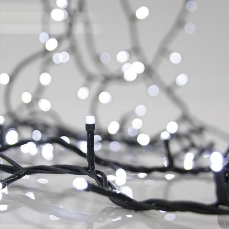 ΣΕΙΡΑ, 480 LED 3mm, 31V ΜΕΤΑΣΧΗΜΑΤΙΣΤΗ, ΣΤΑΘΕΡΟ, ΠΡΑΣΙΝΟ PVC ΚΑΛΩΔΙΟ, ΛΕΥΚΟ LED ΑΝΑ 7.5cm, ΠΡΟΕΚΤΑΣΗ ΠΑΡΟΧΗΣ 3m, IP44