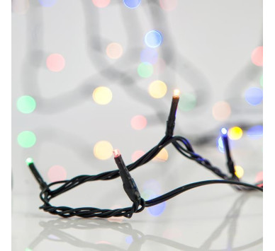 ΣΕΙΡΑ, 280 LED 3mm, 31V, 8 ΠΡΟΓΡΑΜΜΑΤΑ, 2 ΕΠΕΚΤΑΣΕΙΣ ΕΩΣ 5 ΣΕΤ, ΠΡΑΣΙΝΟ PVC ΚΑΛΩΔΙΟ, ΧΡΩΜΑΤΙΣΤΟ LED ANA 7.5cm, ΙΡ44 (ΧΩΡΙΣ ΜΕΤΑΣΧΗΜΑΤΙΣΤΗ, XΩΡΙΣ ΠΡΟΕΚΤΑΣΗ ΠΑΡΟΧΗΣ)