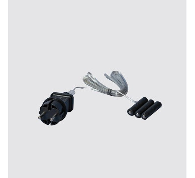 ΜΕΤΑΣΧΗΜΑΤΙΣΤΗ 4.5V ΓΙΑ ΚΟΥΤΙ ΜΠΑΤΑΡΙΑΣ 3xAA, ΔΙΑΦΑΝΟ PVC ΚΑΛΩΔΙΟ, ΠΡΟΕΚΤΑΣΗ ΠΑΡΟΧΗΣ 3m
