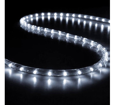 ΦΩΤΟΣΩΛΗΝΑΣ LED, ΠΡΟΣΤΑΣΙΑ UV, ΚΟΠΗ ΑΝΑ ΜΕΤΡΟ, ΜΟΝΟΚΑΝΑΛΟΣ, ΛΕΥΚΟ, 50m, 36 LED ΑΝΑ ΜΕΤΡΟ, IP65