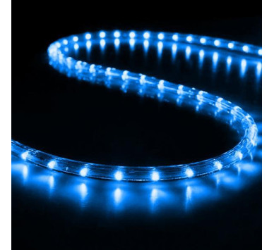 ΦΩΤΟΣΩΛΗΝΑΣ LED, ΠΡΟΣΤΑΣΙΑ UV, ΚΟΠΗ ΑΝΑ ΜΕΤΡΟ, ΜΟΝΟΚΑΝΑΛΟΣ, ΜΠΛΕ, 50m, 36 LED ΑΝΑ ΜΕΤΡΟ, IP65