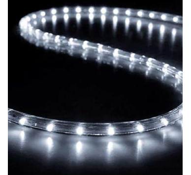 ΦΩΤ/ΝΑ LED, ΜΟΝ/ΛΗ, ΛΕΥΚΗ, 50m, ΜΕ 30 LED ΑΝΑ ΜΕΤΡΟ ΚΑΙ 6 ΘΕΡΜΑ ΛΕΥΚΑ FLASH LED, ΜΕ ΑΝΤΙΗΛΙΑΚΗ ΠΡΟΣΤΑΣΙΑ, ΚΟΠΗ ΑΝΑ ΜΕΤΡΟ, IP65
