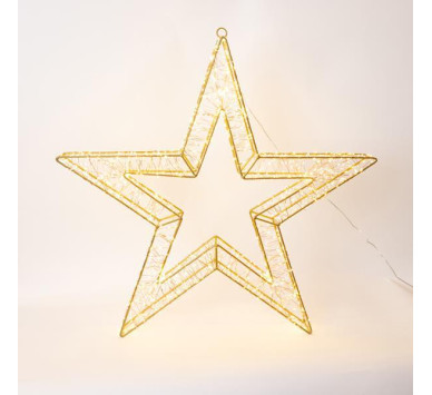 ΑΣΤΕΡΙ ΦΩΤΙΖΟΜΕΝΟ 70cm, 1680 LED, 31V ΜΕΤΑΣΧΗΜΑΤΙΣΤΗ, TIMER, ΜΠΡΟΝΖΕ ΜΕΤΑΛΛΙΚΟΣ ΣΚΕΛΕΤΟΣ, ΜΠΡΟΝΖΕ ΧΑΛΚΙΝΟ ΚΑΛΩΔΙΟ, ΘΕΡΜΟ LED, ΠΡΟΕΚΤΑΣΗ ΠΑΡΟΧΗΣ 5m, IP44