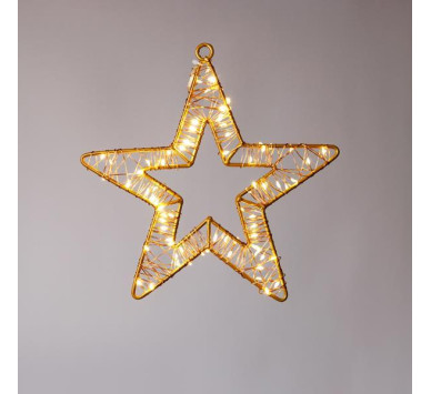 AΣΤΕΡΙ ΦΩΤΙΖΟΜΕΝΟ 23cm, 80 ΜΙΝΙ LED, 4,5V ΜΕΤAΣΧΗΜAΤΙΣΤΗ, ΜΠΡΟΝΖΕ ΜΕΤAΛΛΙΚΟΣ ΣΚΕΛΕΤΟΣ, ΜΠΡΟΝΖΕ ΧAΛΚΙΝΟ ΚAΛΩΔΙΟ, 70 ΘΕΡΜA ΛΕΥΚA & 10 ΘΕΡΜA ΛΕΥΚA FLASH ΜΙΝΙ LED, ΠΡΟΕΚΤAΣΗ ΠAΡΟΧΗΣ 5m, IP44