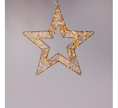 AΣΤΕΡΙ ΦΩΤΙΖΟΜΕΝΟ 35cm, 200 ΜΙΝΙ LED, 4,5V ΜΕΤAΣΧΗΜAΤΙΣΤΗ, ΜΠΡΟΝΖΕ ΜΕΤAΛΛΙΚΟΣ ΣΚΕΛΕΤΟΣ, ΜΠΡΟΝΖΕ ΧAΛΚΙΝΟ ΚAΛΩΔΙΟ, 180 ΘΕΡΜA ΛΕΥΚA & 20 ΘΕΡΜA ΛΕΥΚA FLASH ΜΙΝΙ LED, ΠΡΟΕΚΤAΣΗ ΠAΡΟΧΗΣ 5m, IP44