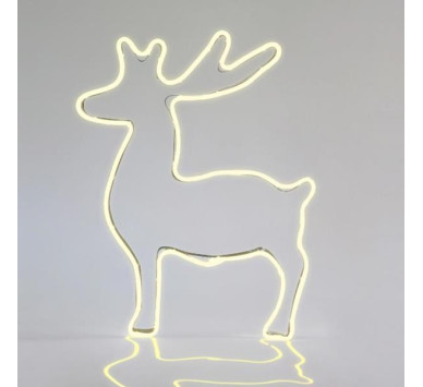 ΤΑΡΑΝΔΟΣ, 3m NEON LED ΦΩΤΟΣΩΛΗΝΑΣ, ΜΟΝΟΚΑΝΑΛΟΣ, ΘΕΡΜΟ ΛΕΥΚΟ, 51x65cm, IP44