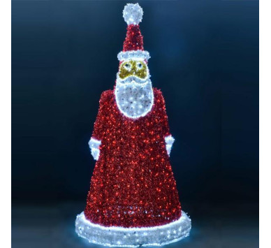 ΕΠΑΓΓΕΛΜΑΤΙΚΟ ΣΧΕΔΙΟ 3D, ΑΓΙΟΣ ΒΑΣΙΛΗ, ΛΕΥΚΗ LED ΦΩΤ/ΝΑ, KOKKINO LED, IP44
