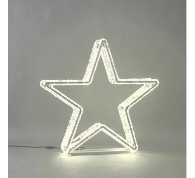 ΕΠΑΓΓΕΛΜΑΤΙΚΟ ΣΧΕΔΙΟ, ΑΣΤΕΡΙ 3D, ΛΕΥΚΗ LED ΦΩΤΟΣΩΛΗΝΑ, ΜΕ ΛΕΥΚΑ FLASH, 98x95x14cm, IP65