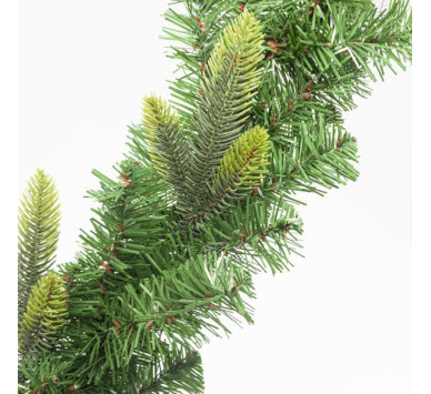 ΓΙΡΛΑΝΤΑ ΜΕ ΚΛΑΔΙΑ MIX ΜΕ P.Ε. 270x30cm, 162 TIPS (ΠΑΧΟΣ ΤΩΝ TIPS 8cm- ΜΗΚΟΣ 17cm), ΠΡΑΣΙΝΟ ΧΡΩΜΑ