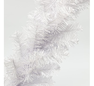ΓΙΡΛΑΝΤΑ ΜΕ ΚΛΑΔΙΑ 230x30cm, 110 TIPS (ΠΑΧΟΣ ΤΩΝ TIPS 8cm- ΜΗΚΟΣ 17cm), ΛΕΥΚΟ ΧΡΩΜΑ