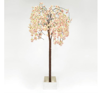 ΔΕΝΤΡΟ ΚΕΡΑΣΙΑ, ΜΕ 84 ΘΕΡΜΑ ΛΕΥΚΑ LED, 170cm