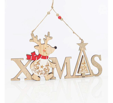 ΣΤΟΛΙΔΙ XMAS, ΜΕ ΤΑΡΑΝΔΟ, 26x29,5x0,5cm