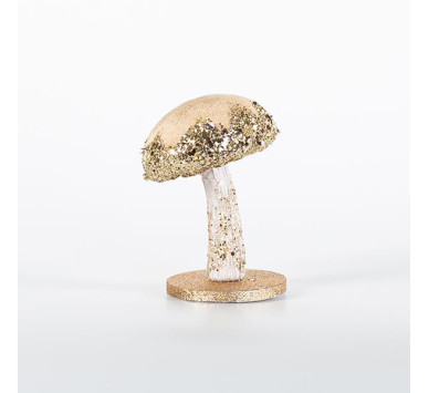 ΒΕΛΟΥΔΙΝΟ ΜΑΝΙΤΑΡΙ, ΜΟΚΑ, ΜΕ GLITTER, 7x13cm