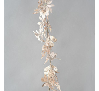 ΓΙΡΛΑΝΤΑ ΣΑΜΠΑΝΙ, ΜΕΤΑΛΛΙΖΕ ΚΑΙ GLITTER, 120cm