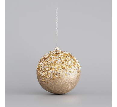 ΠΛΑΣΤΙΚΗ ΜΠΑΛΑ, ΣΑΜΠΑΝΙ ΜΕ GLITTER ΚΑΙ ΧΑΝΤΡΕΣ, ΣΕΤ 4 ΤΜΧ, 10cm