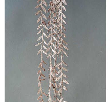 ΚΛΑΔΙ ΜΕ ΦΥΛΛΑΡΑΚΙΑ, ΡΟΖ, 130cm