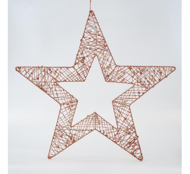 ΑΣΤΕΡΙ ΜΕ ΠΑΓΙΕΤΕΣ, ΣΑΜΠΑΝΙ, 60cm
