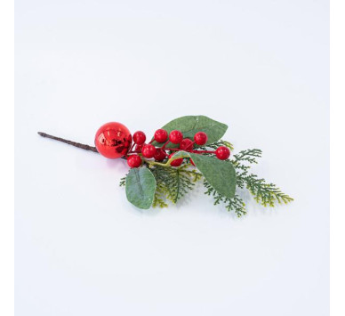 ΠΙΚ ΜΕ BERRIES ΚΑΙ ΚΟΚΚΙΝΗ ΜΠΑΛΑ, 30cm