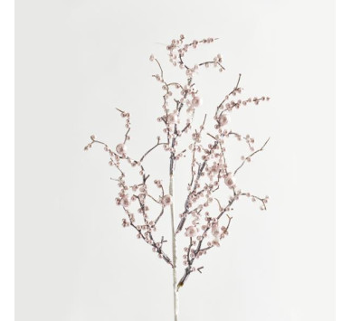 ΚΛΑΔΙ, ΜΕ ΡΟΖ ΠΕΡΛΕΣ, 72cm