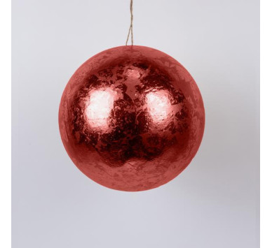ΜΠΑΛΑ, ΜΕΤΑΛΛΙΚΟ ΚΟΚΚΙΝΟ, 25cm