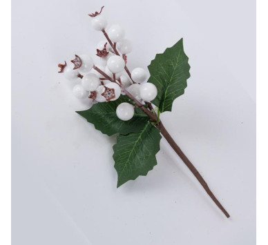 ΠΙΚΑΚΙ ΜΕ ΛΕΥΚΑ BERRIES, 21cm