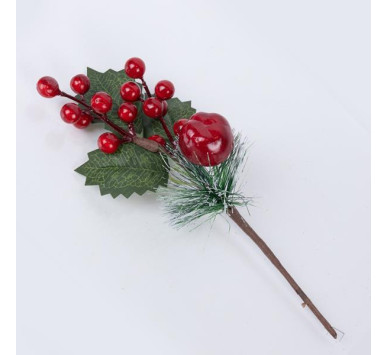 ΠΙΚΑΚΙ ΜΕ ΚΟΚΚΙΝΑ BERRIES KAI ΜΗΛΟ, 26cm