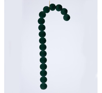ΜΠΑΣΤΟΥΝΑΚΙ ΒΕΛΟΥΔΙΝΟ, ΣΜΑΡΑΓΔΙ, 33cm