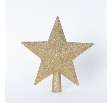 ΚΟΡΥΦΗ, ΧΡΥΣΗ, ΠΛΑΣΤΙΚΗ, 20cm (TOP 120)