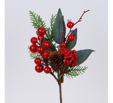 ΠΙΚΑΚΙ ΜΕ ΜΕΓΑΛΑ ΚΑΙ ΜΙΚΡΑ BERRIES ΚΑΙ ΚΟΥΚΟΥΝΑΡΙ, 29cm
