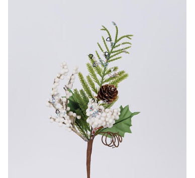 ΠΙΚΑΚΙ ΜΕ ΛΕΥΚΑ BERRIES ΚΑΙ ΑΚΑΚΙΑ, 26cm