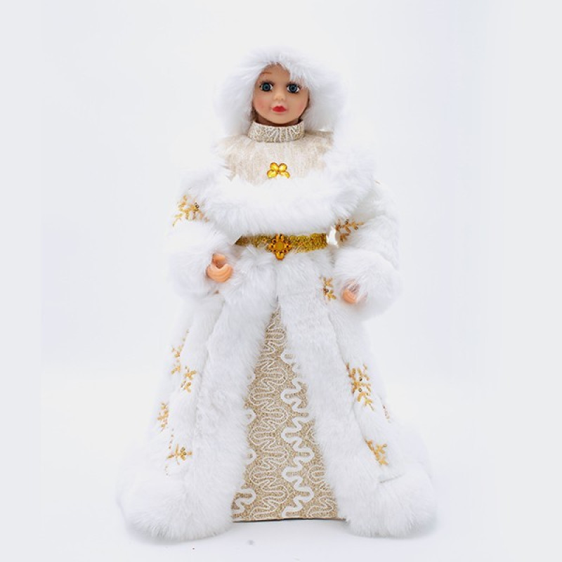 ΚΟΥΚΛΙΤΣΑ ΜΕ ΛΕΥΚΗ ΚΑΠΑ, 45cm