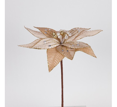 ΛΟΥΛΟΥΔΙ ΒΕΛΟΥΔΙΝΟ, ΣΑΜΠΑΝΙ, ΜΕ ΧΑΝΤΡΕΣ, 33x46cm