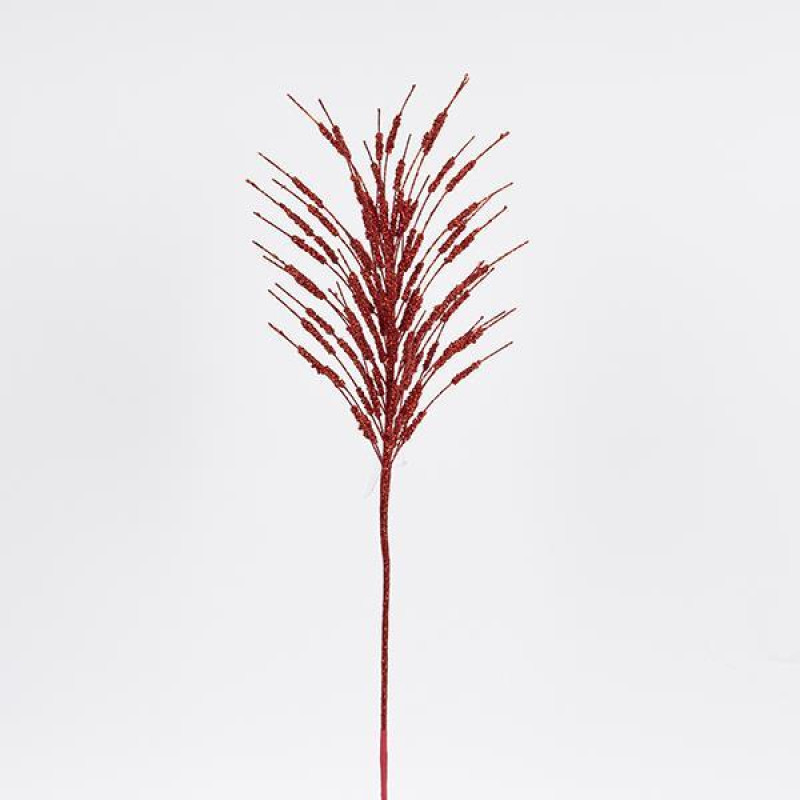 ΚΛΑΔΙ CATTAIL, ΚΟΚΚΙΝΟ, 61cm