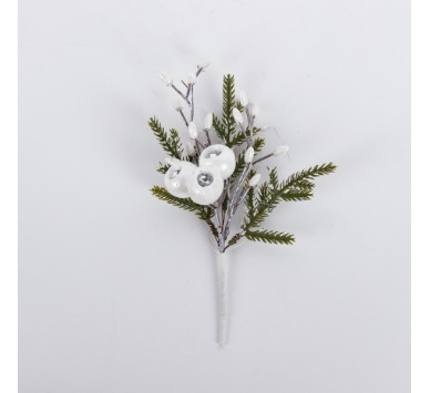 ΠΙΚΑΚΙ ΜΕ ΛΕΥΚΑ CRANBERRIES KAI BERRIES, 20cm