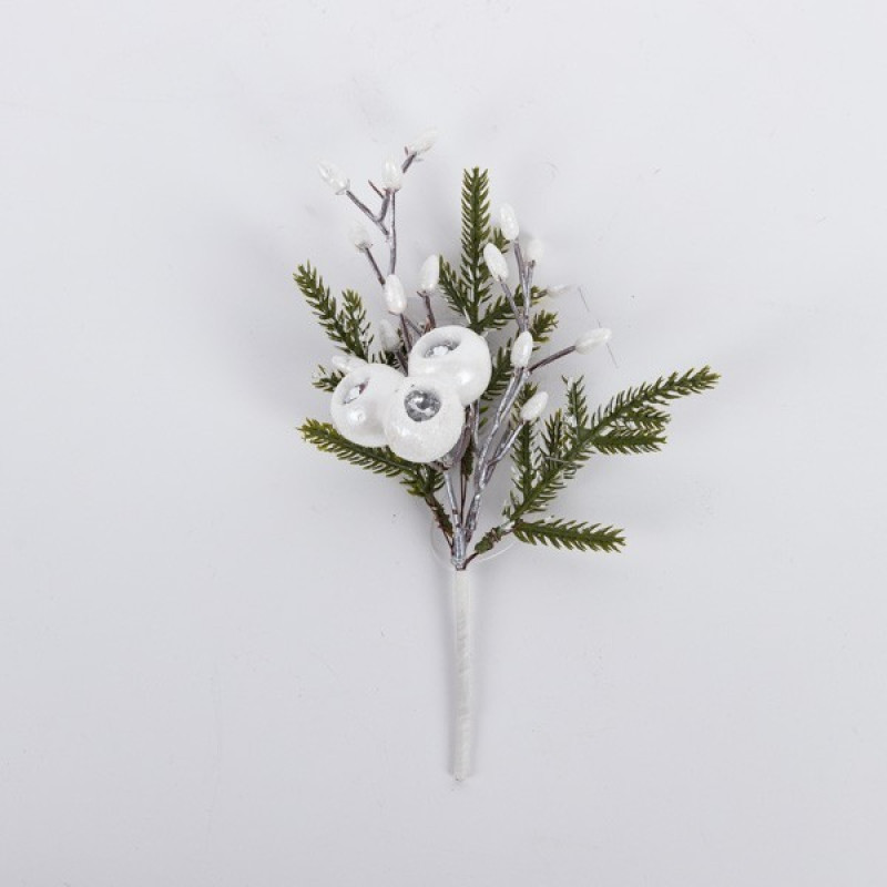 ΠΙΚΑΚΙ ΜΕ ΛΕΥΚΑ CRANBERRIES KAI BERRIES, 20cm
