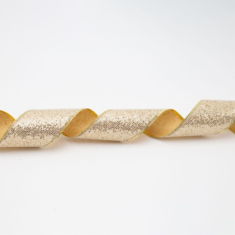 ΚΟΡΔΕΛΑ, ΧΡΥΣΗ, ΜΕ GLITTER, 6.30cm, 10M