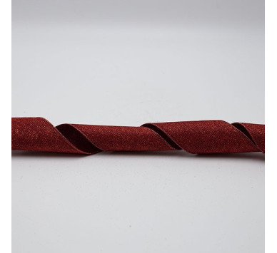 ΚΟΡΔΕΛΑ, ΚΟΚΚΙΝΗ, ΜΕ GLITTER, 6.30cm, 10M